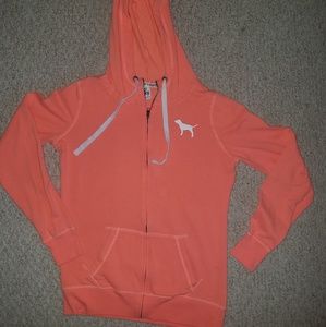 VS pink hoodie
